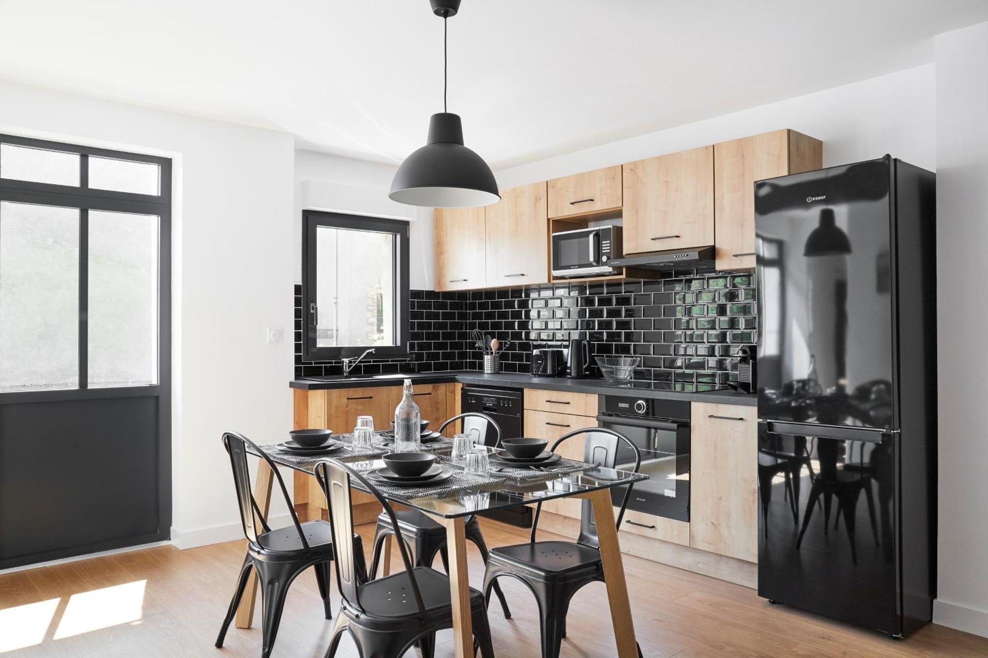 New-York New-York : Fibre Wifi/Linge/Parking Apartamento Châteaubriant Exterior foto